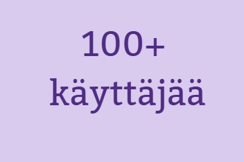 100+ käyttäjää lila